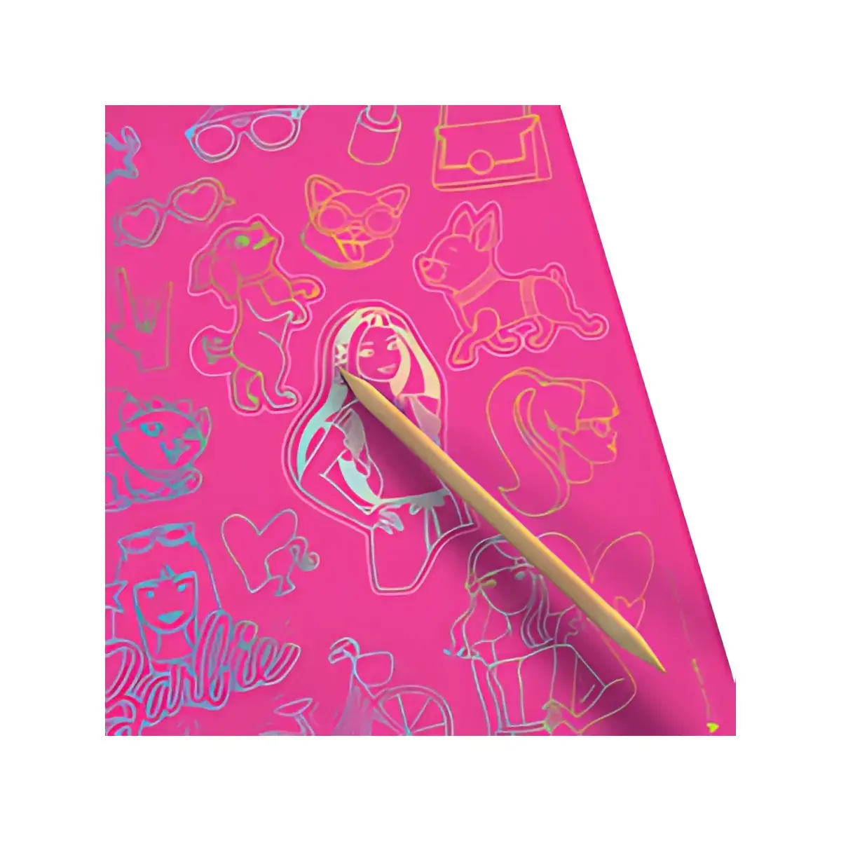 MAPED Creativ Scratch Sticker SCRATCHING STICKER Barbie