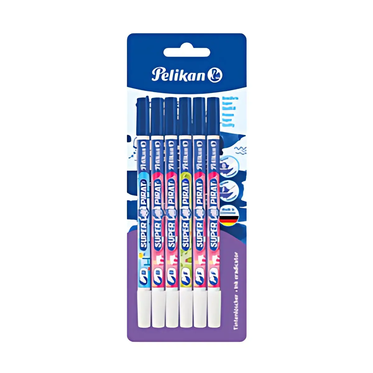 Super Pirat 850F/B inktuitwisser - 6 stuks - Pelikan