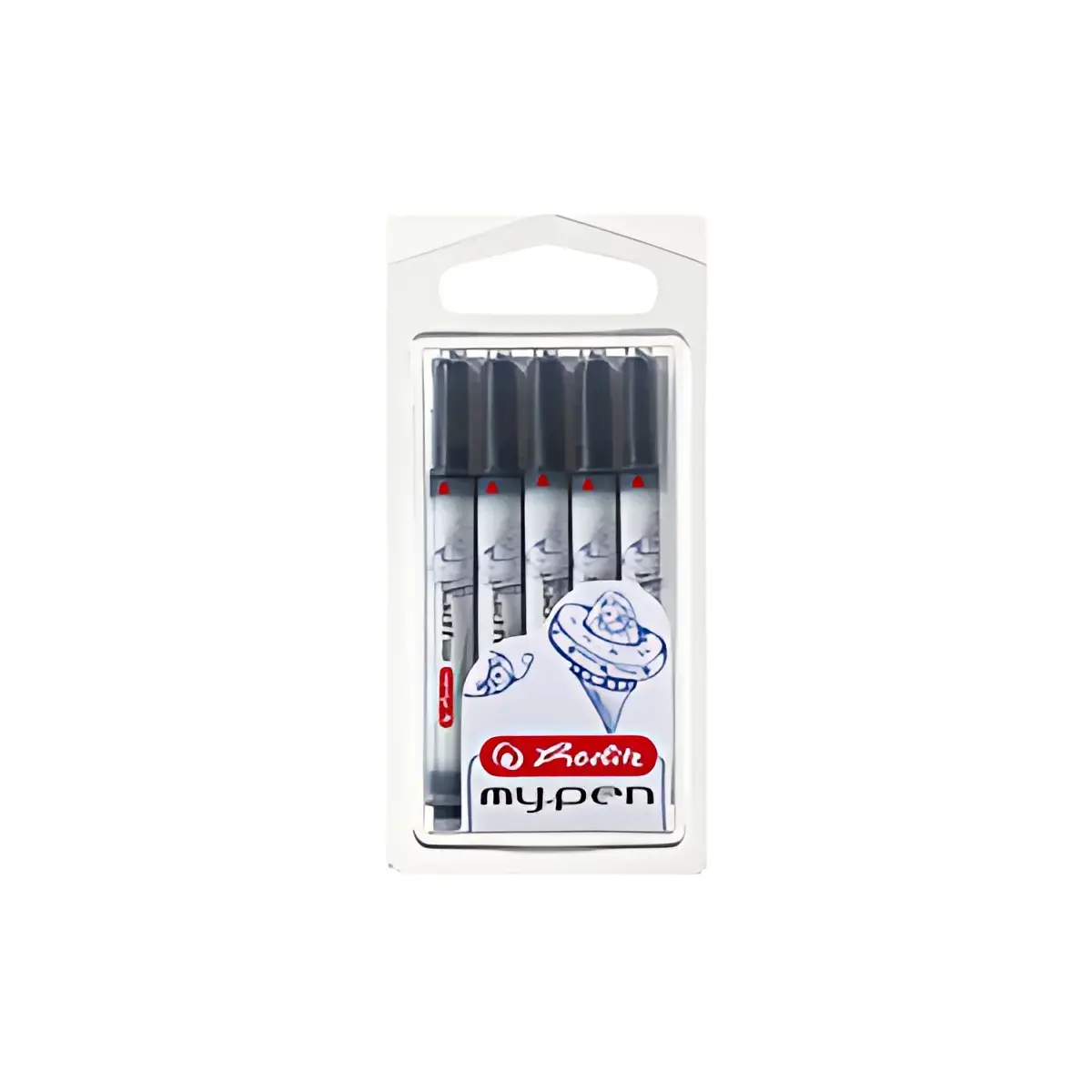 HERLITZ Lange inktpatronen 'my.pen', blauw 