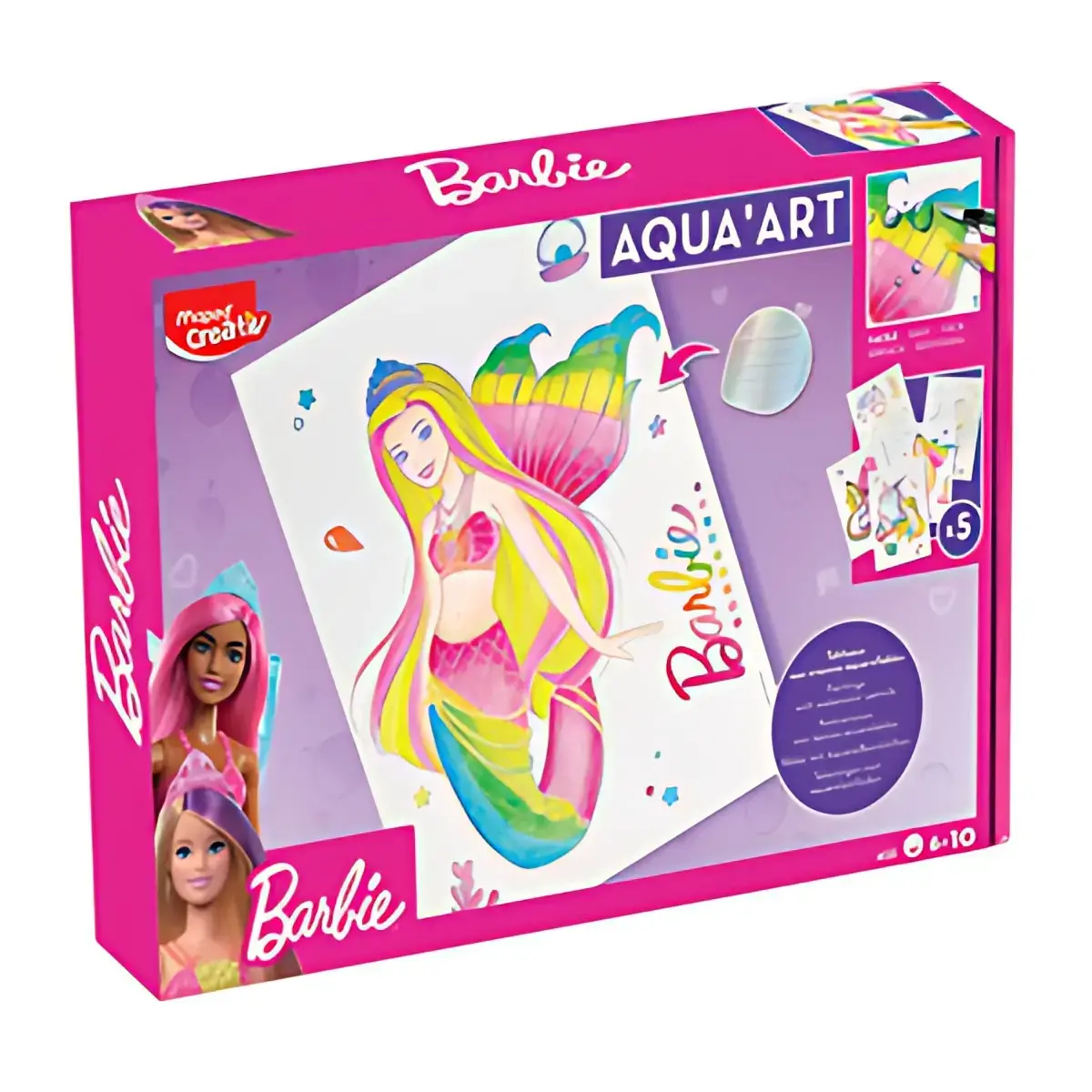 MAPED Creativ Kit aquarel AQUA ART Barbie (Dreamtopia)