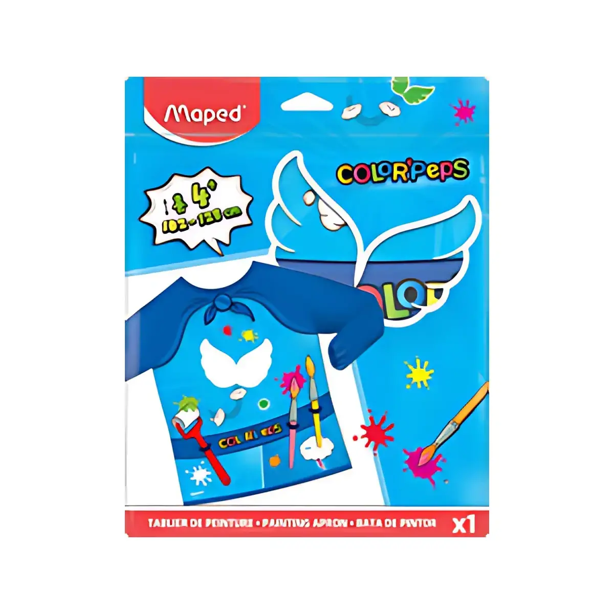 MAPED Schort voor kinderen om te schilderen COLOR'PEPS, maat 104-128 cm 