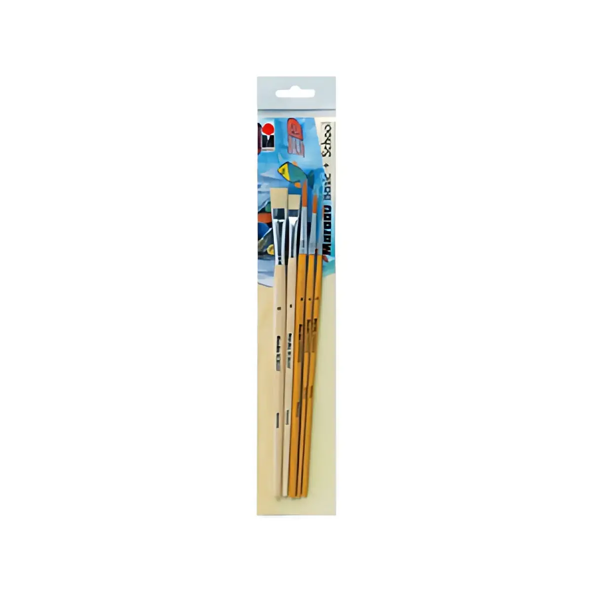 Marabu Penseelset 'Basic + School', 5-delig 