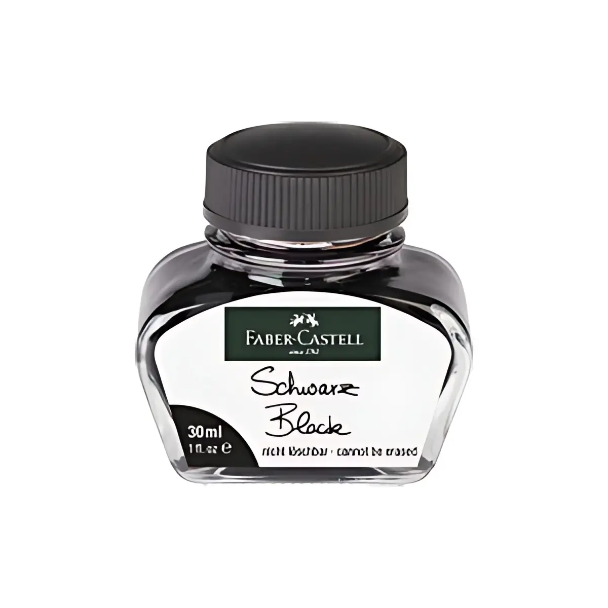 FABER-CASTELL Inktflesje, inhoud: 30 ml, zwart 