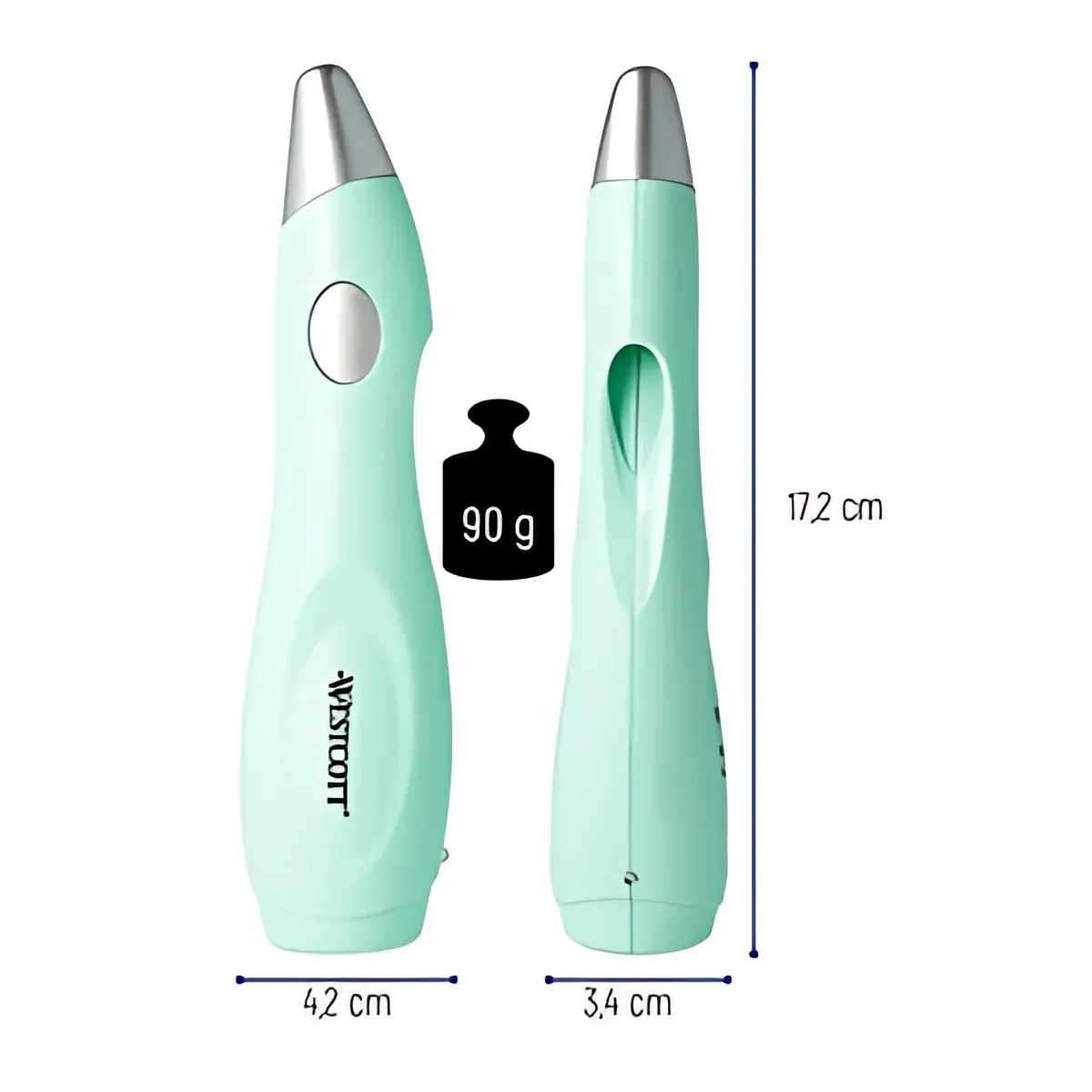 WESTCOTT Magische viltstift, navulling van 12 voor airbrush