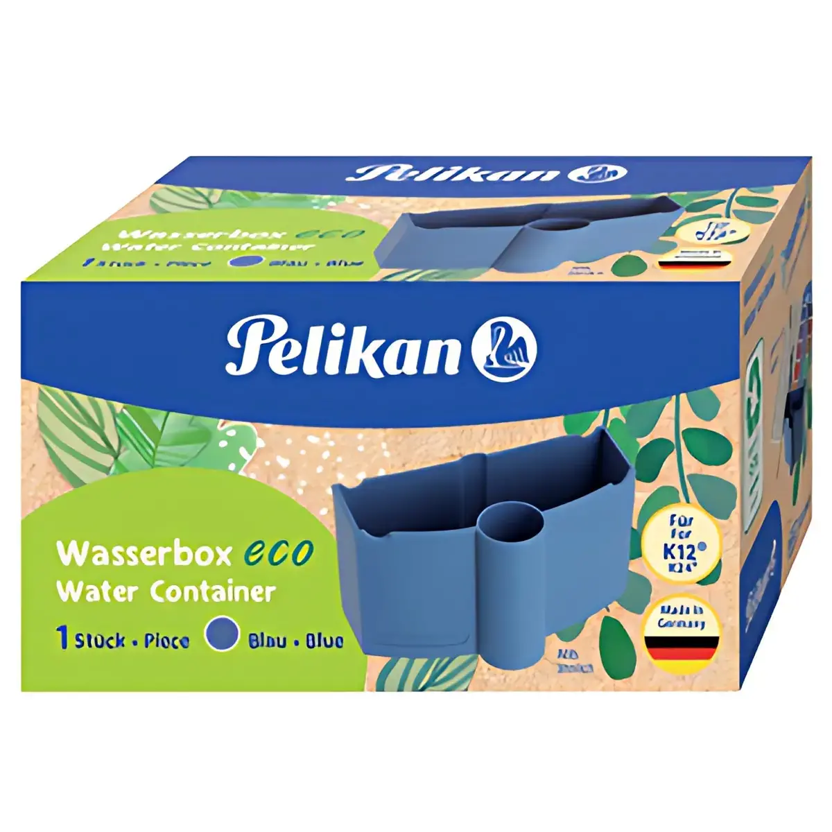 Pelikan Eco waterbak voor K12 verfdoos, blauw