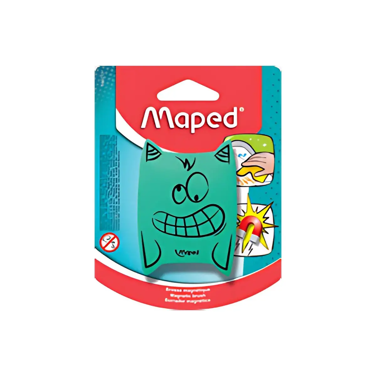 MAPED Spons voor bord 'Monster', magnetisch, kleuren
