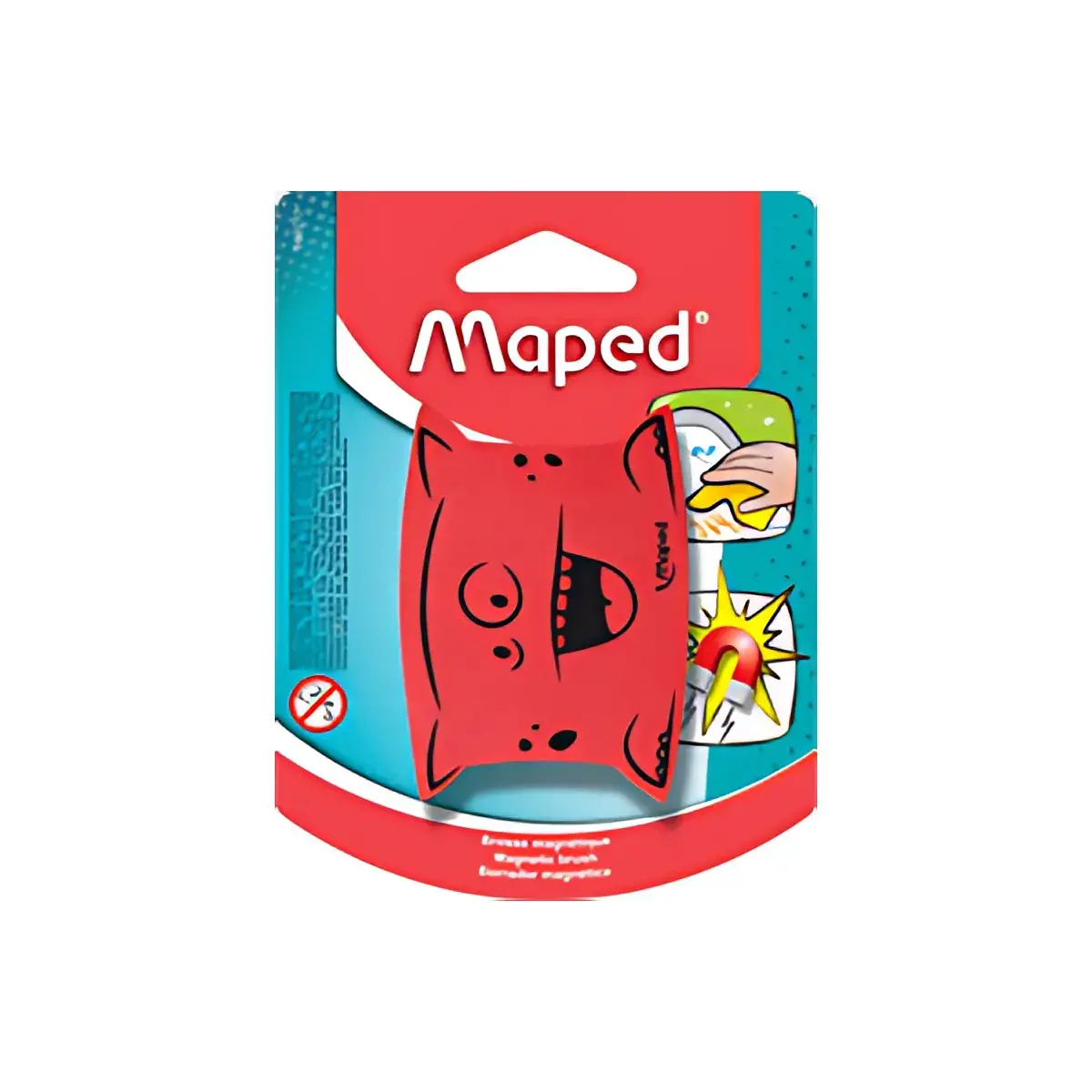 MAPED Spons voor bord 'Monster', magnetisch, kleuren