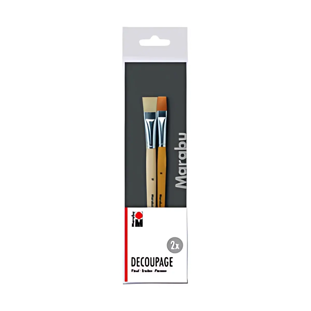 Marabu Decoupage penseelset (serviettentechniek) 