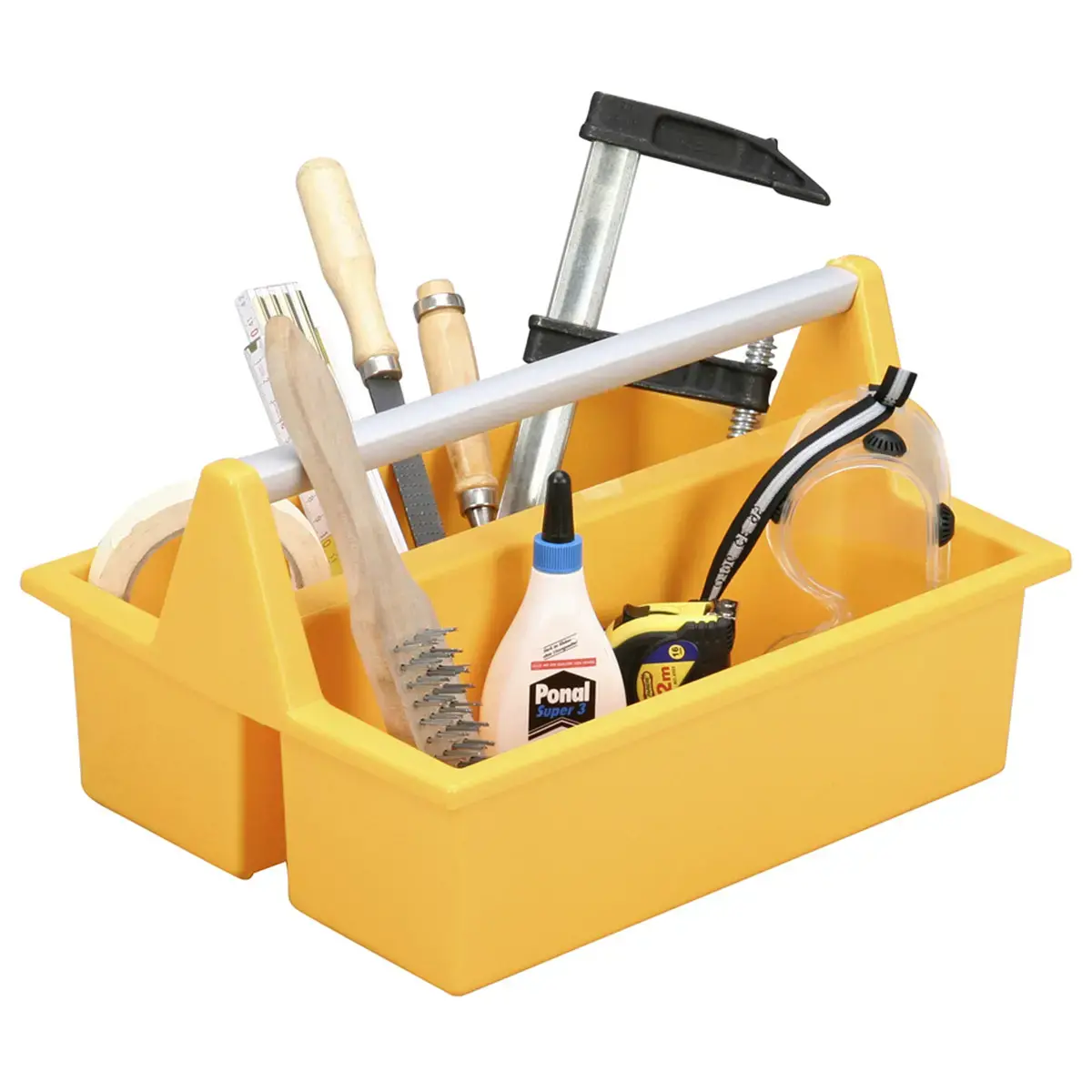Gereedschapskoffer McPlus Carry 40, PP, geel - Allit