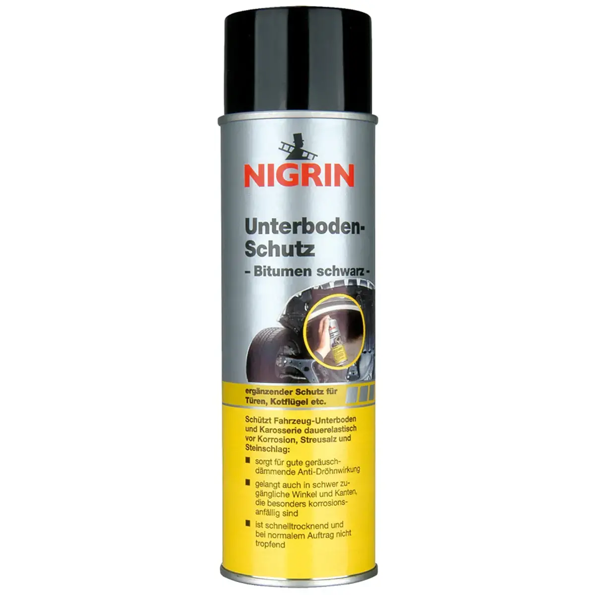 Bitumineuze ondergrondbescherming, zwart, 500 ml - Nigrin