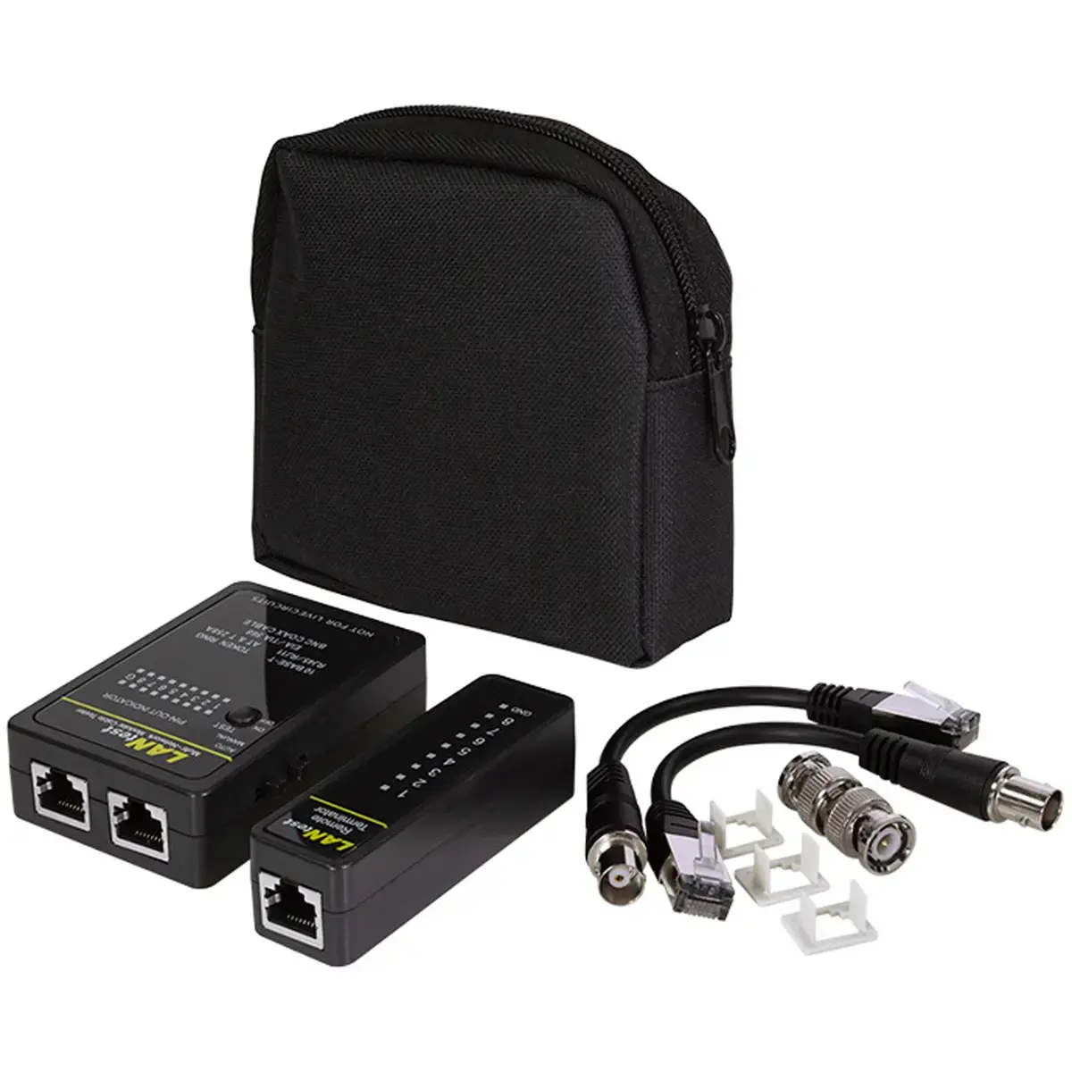 LogiLink Kabeltester RJ11, RJ12, RJ45 en BNC - Logilink professional