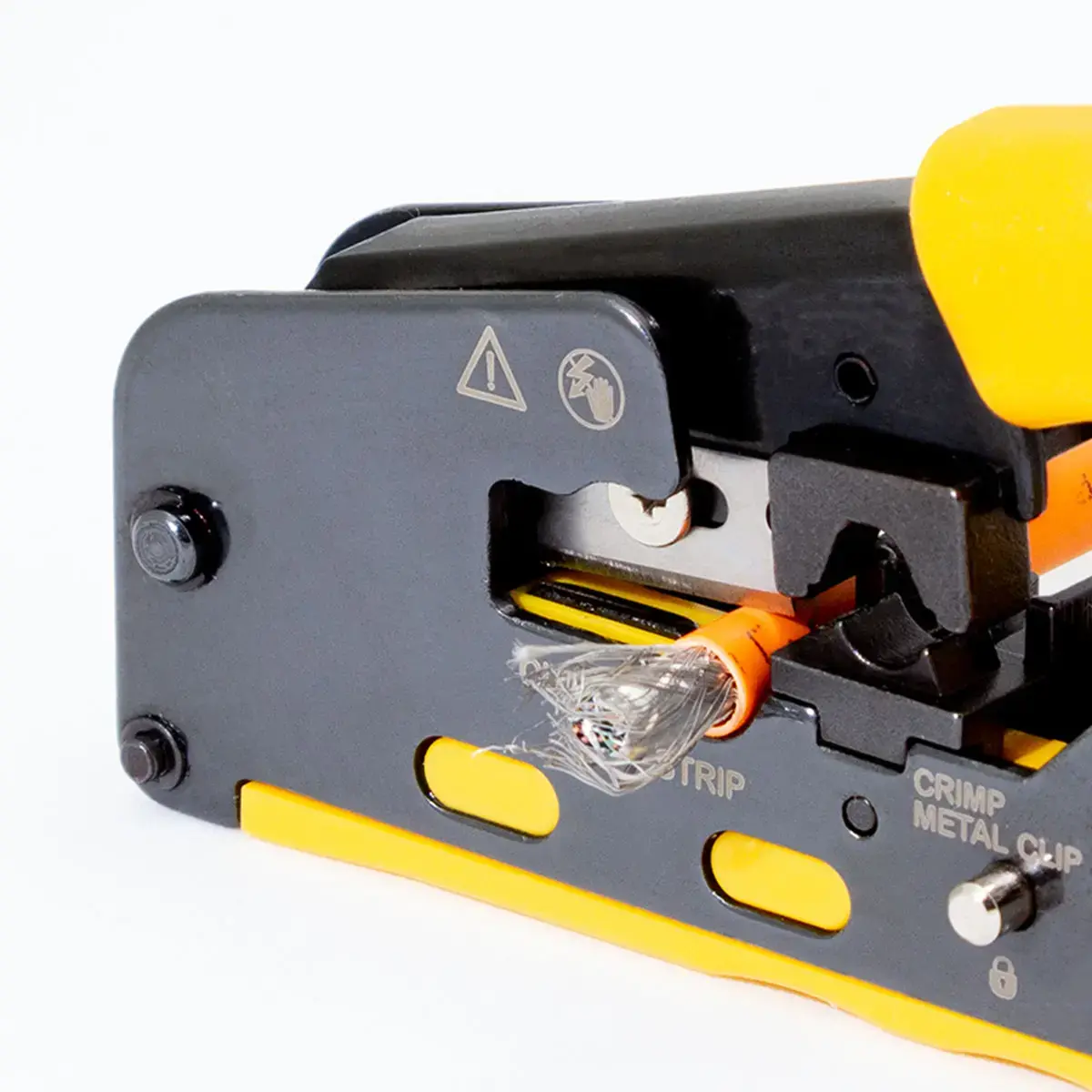 Krimptang voor CAT.5/CAT.6/CAT.6a/CAT.7/RJ11/RJ12 - Logilink professional 
