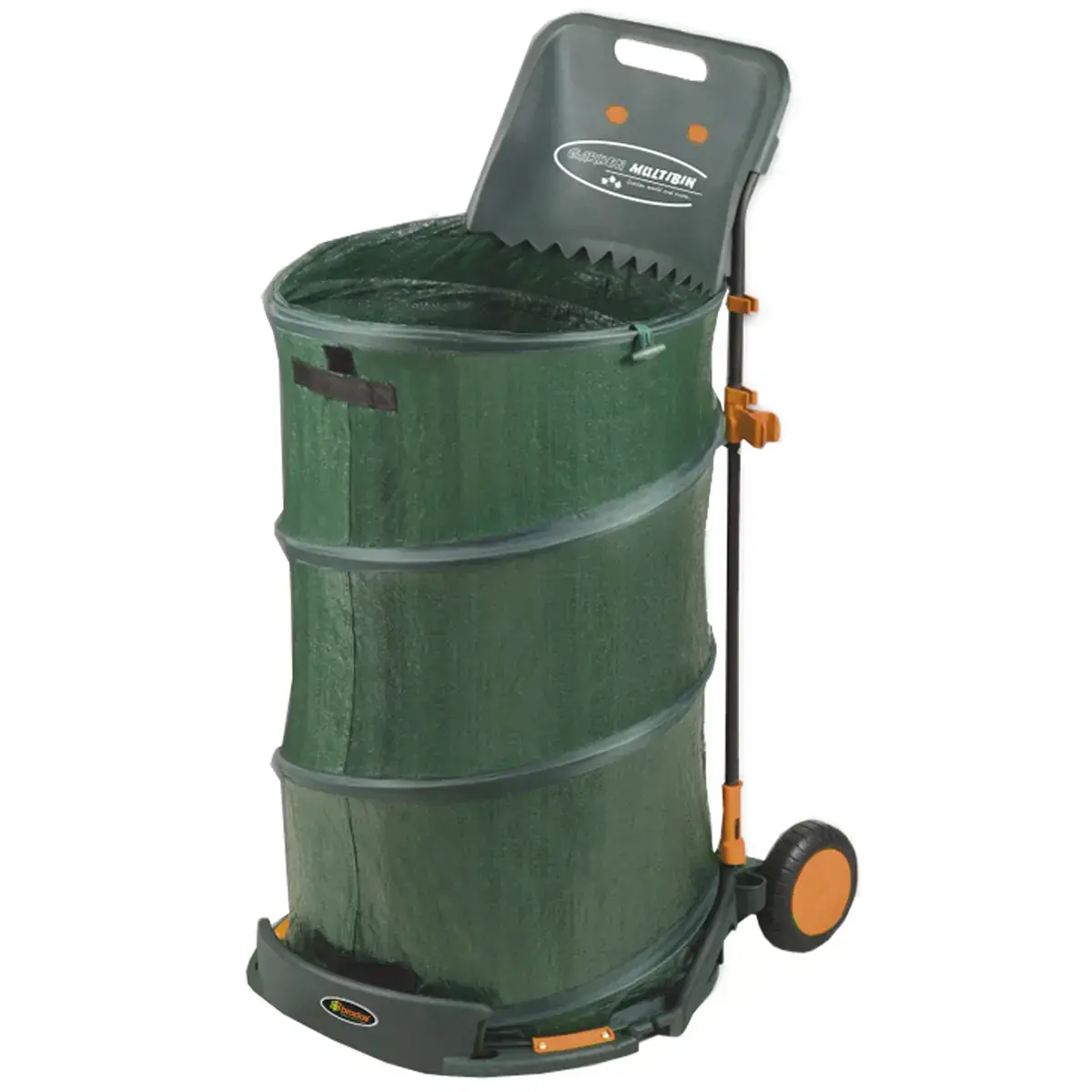 Multibak bladoprapkar, inklapbaar, 160 liter - Bradas