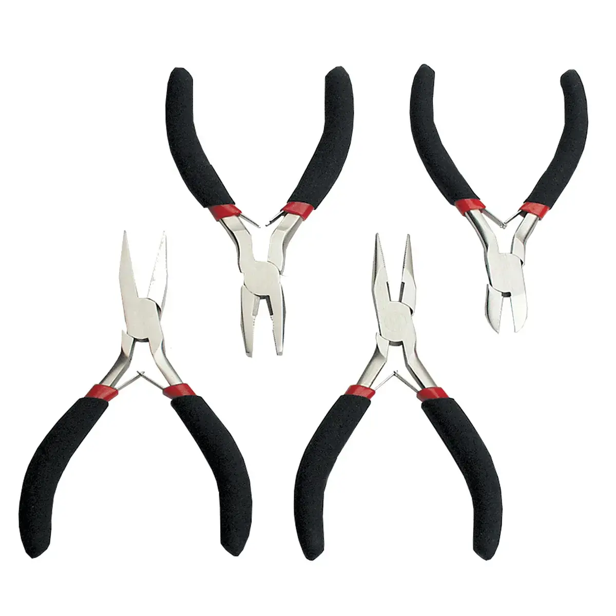 Set klemmen voor elektronica, 4 stuks - Br&uuml;der Mannesmann 