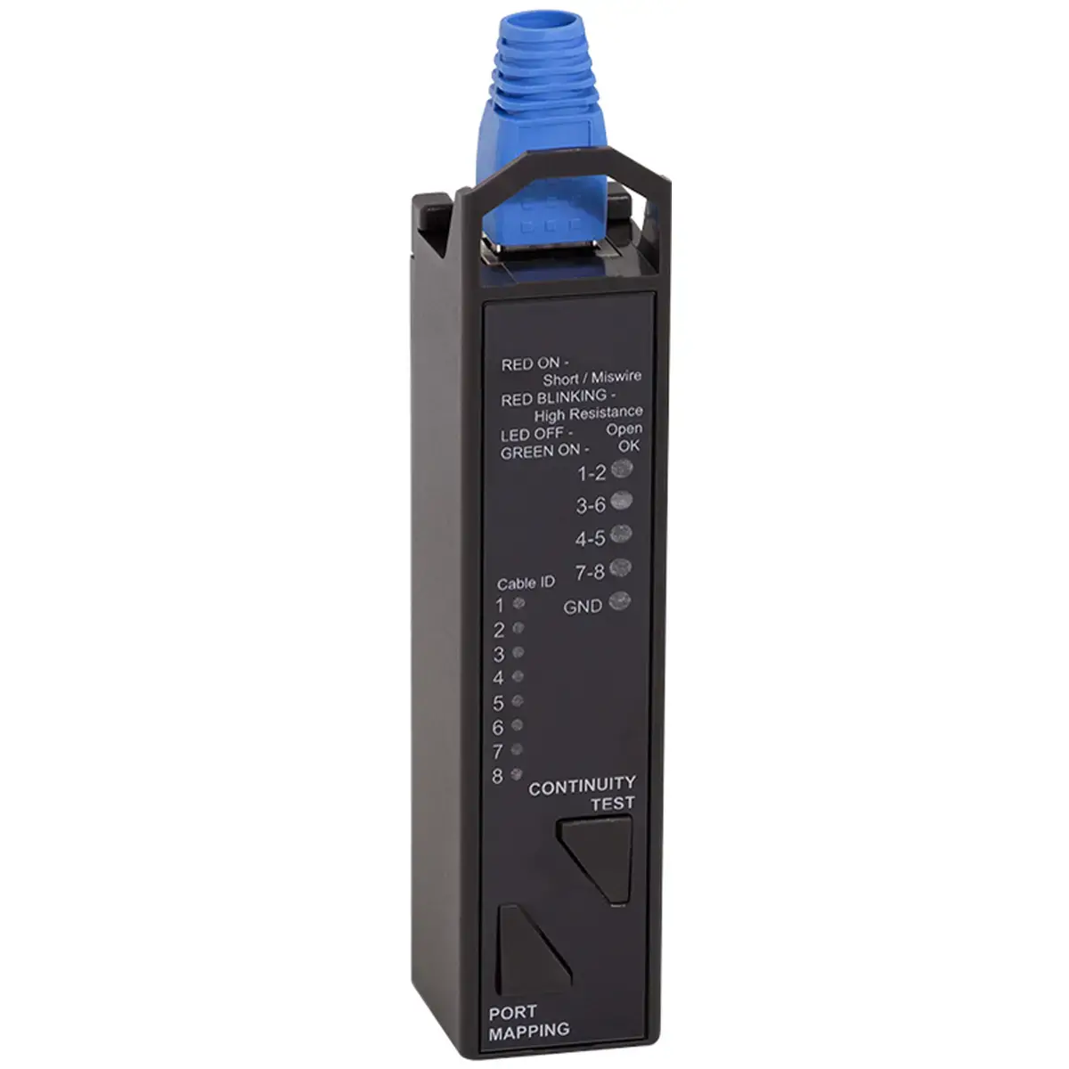 LogiLink 3-in-1 netwerkkabeltester, zwart - Logilink professional 