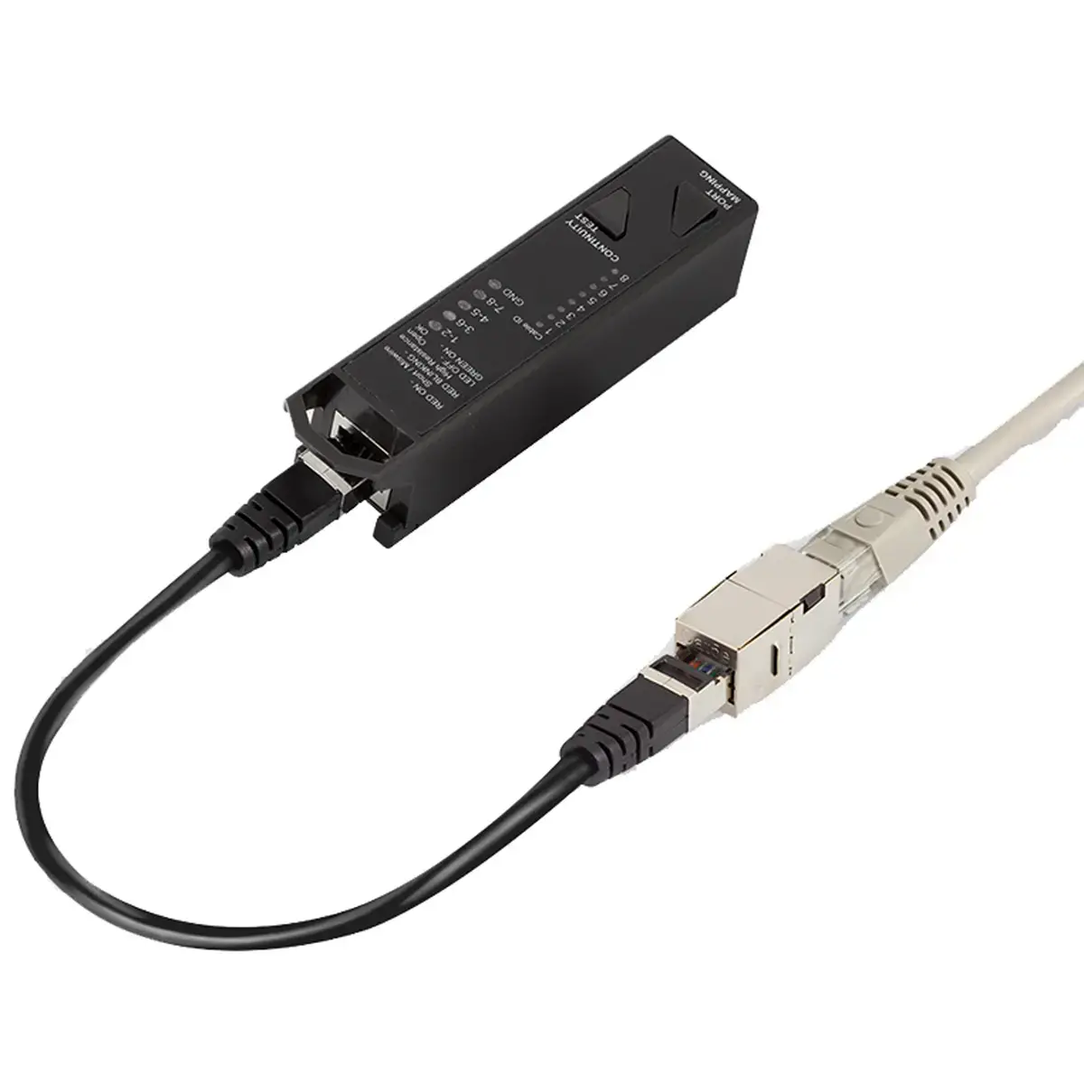 LogiLink 3-in-1 netwerkkabeltester, zwart - Logilink professional 