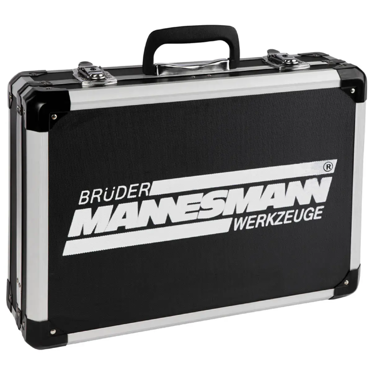Gereedschapskoffer, 160-delig, aluminium kist - Brüder Mannesmann