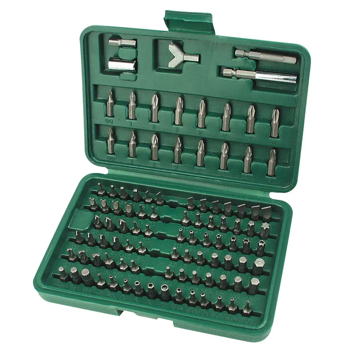 Set bitjes, 100 stuks, doos - Brüder Mannesmann