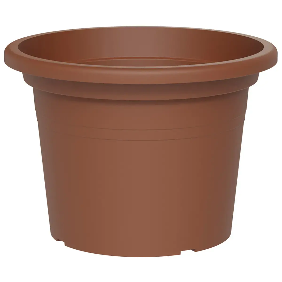 Bloempot 'Basic round', diameter: 200 mm, terracotta - Tera