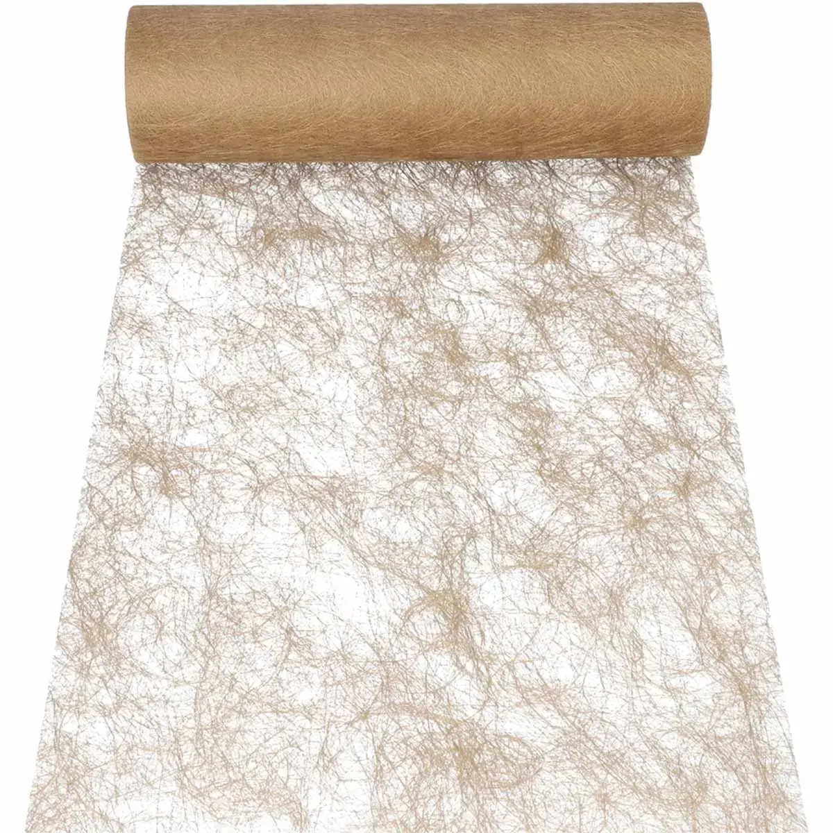 Tafelloper / decoratief lint 'Sizoflor', zwart - Papstar