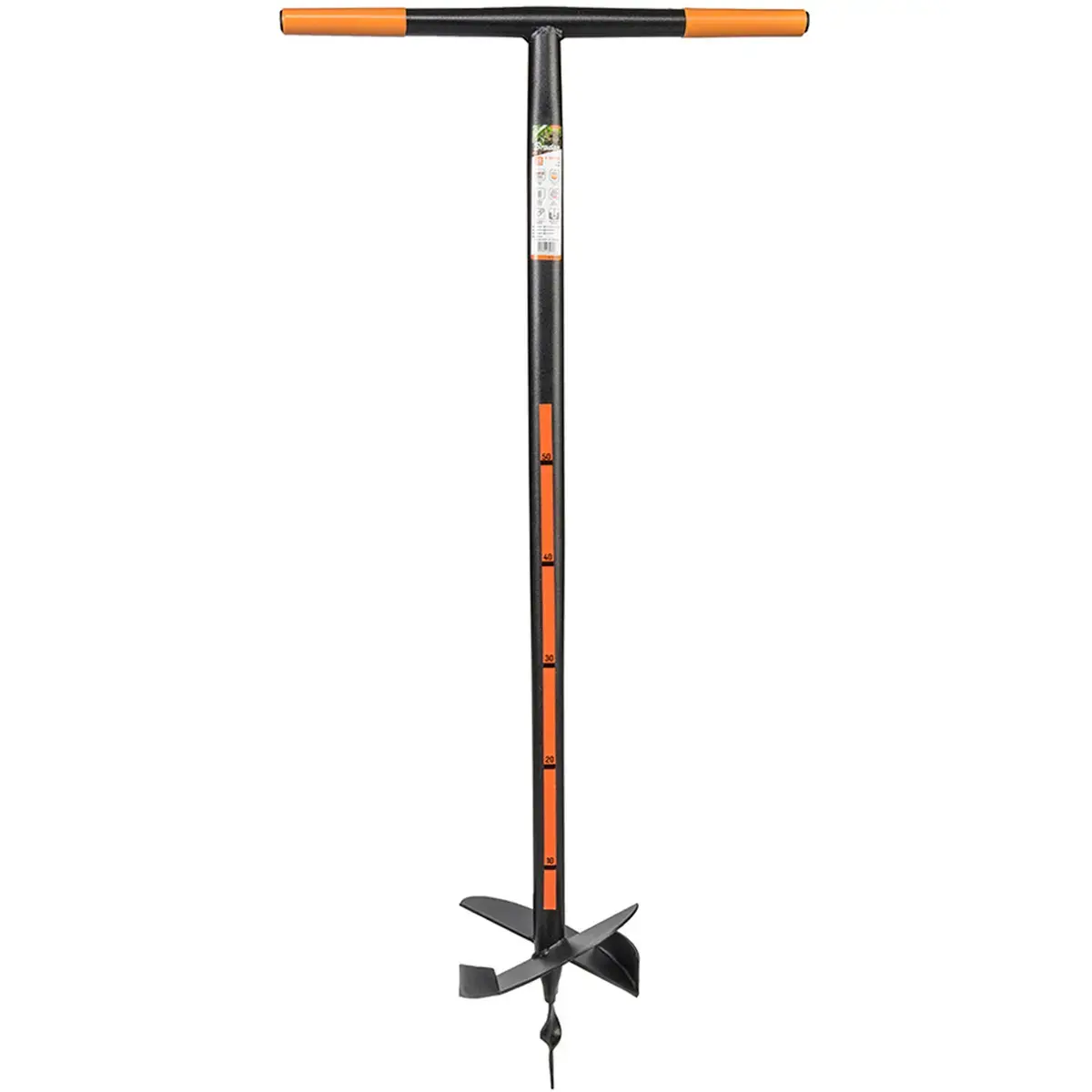 Boor, diameter: 200 mm, antraciet/oranje - Bradas 