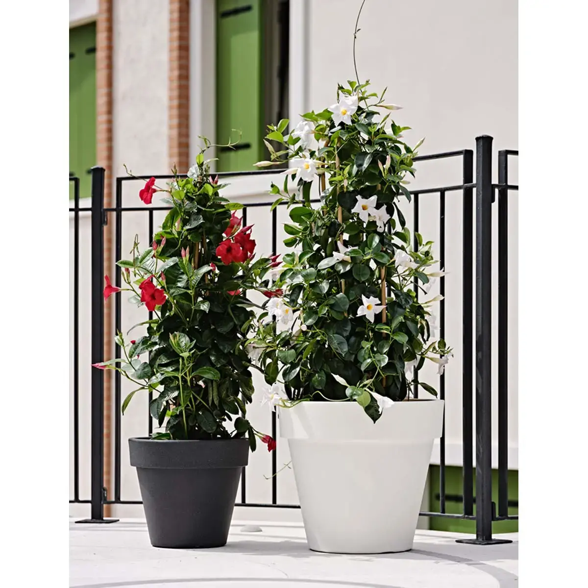 Standaard bloempot One 40, antraciet - Tera 