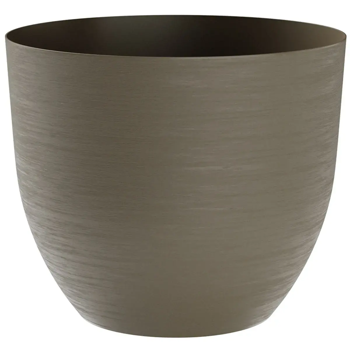 Bloempot Over - Zwart - Tera
