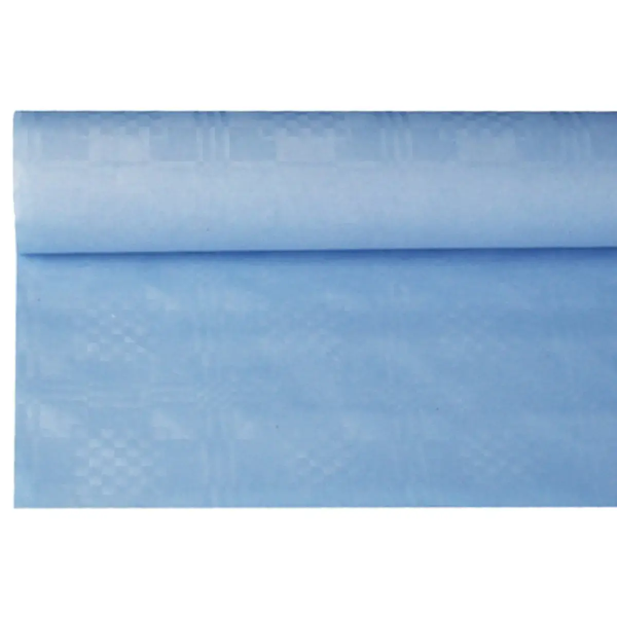 Damast tafellaken - (b) 1,0 x (l) 50 m - Geel - Papstar