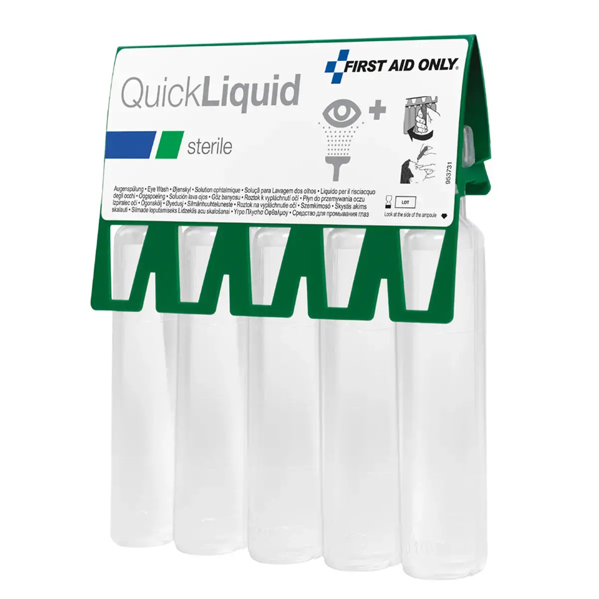 Quick Liquid oogspoeloplossing - First Aid Only