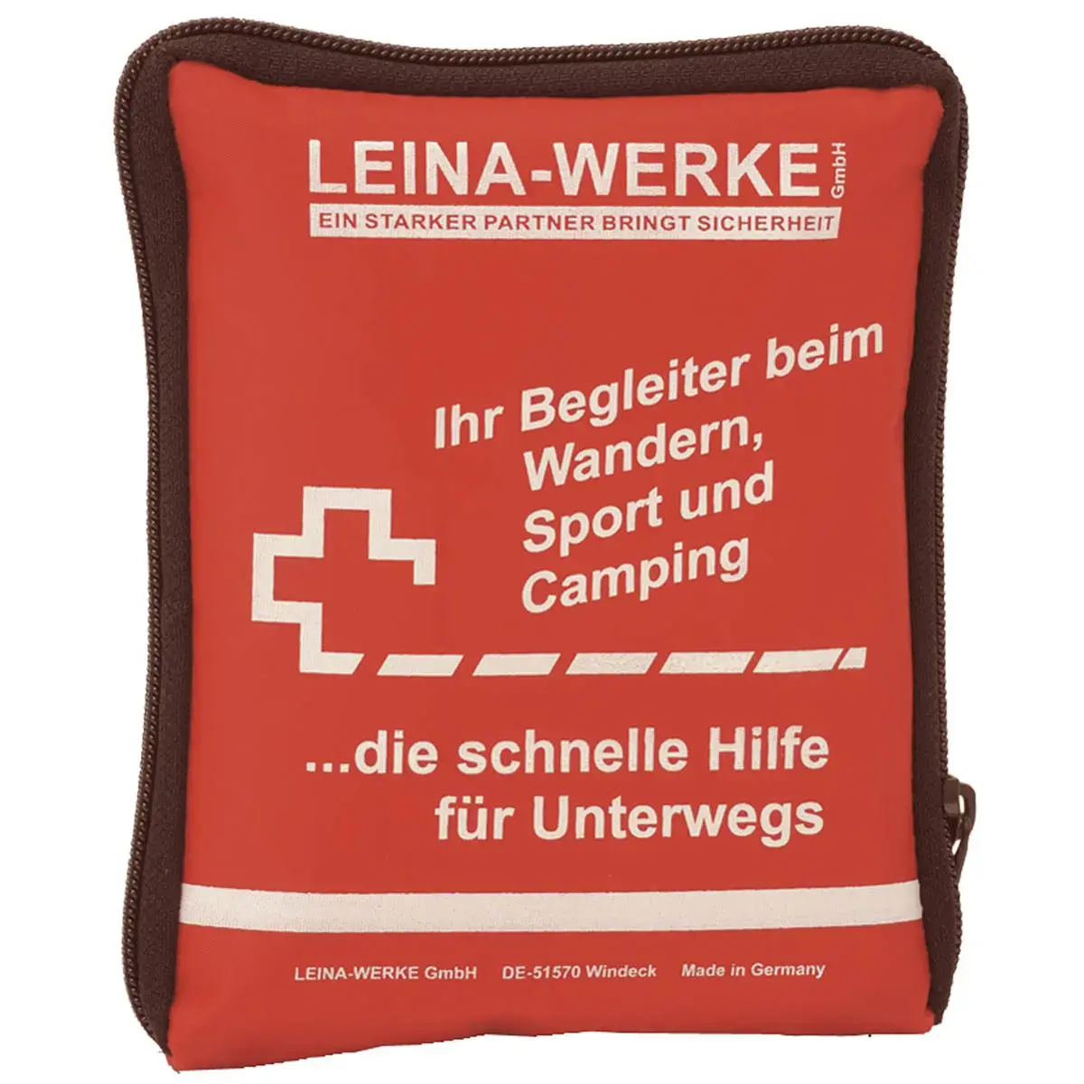 Reisverbanddoos LEINA, 21-delig, rood - Leina-Werke