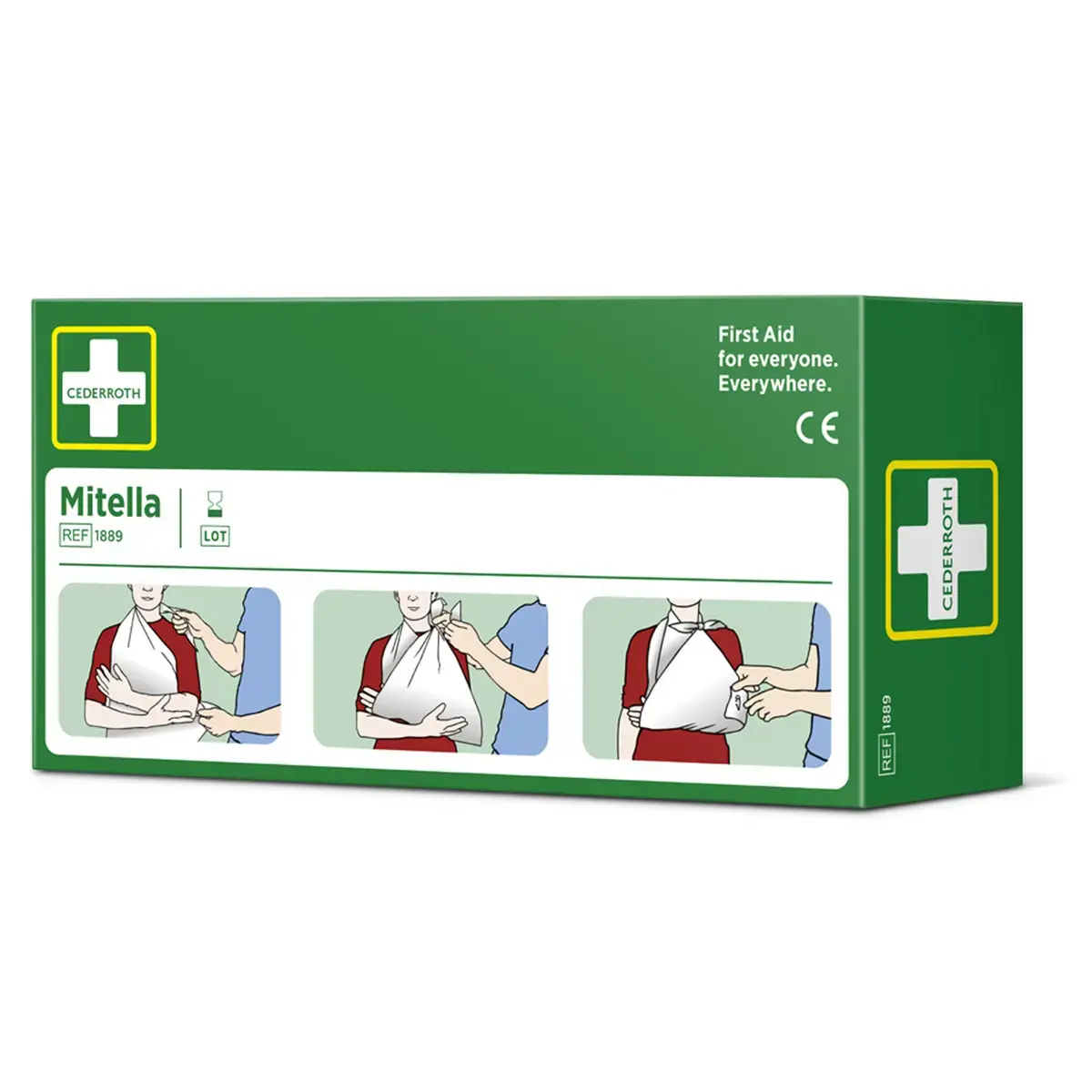 Driehoekige sjaal Mitella - Cederroth