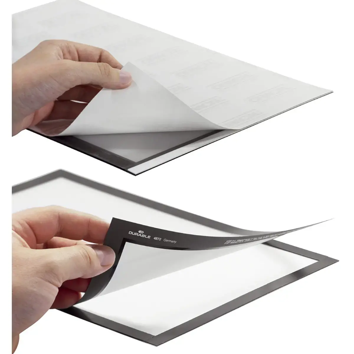 Magnetisch DURAFRAME displayframe, A4, oranje - Durable
