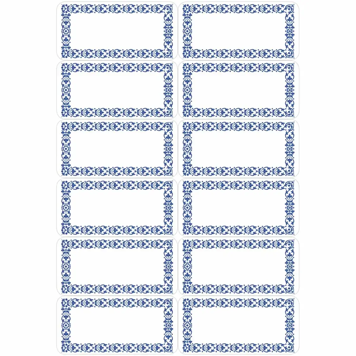 Keukenetiket Diverse bessen, 76 x 35 mm - Herma 