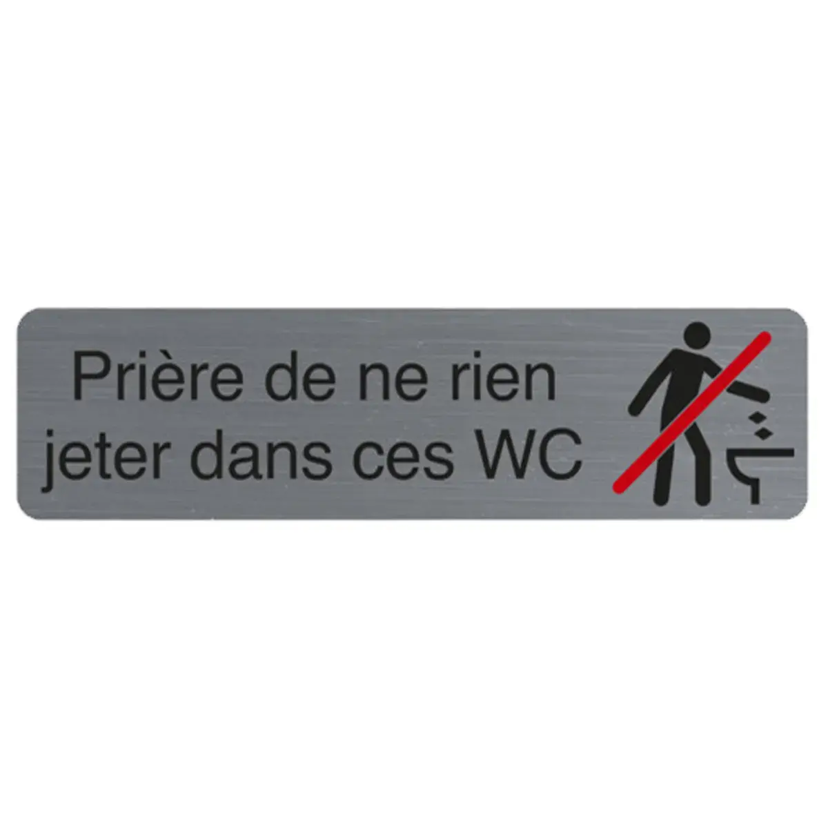 Signalisatiebord &laquo; Dames/Heren Toiletten &raquo; - Exacompta 
