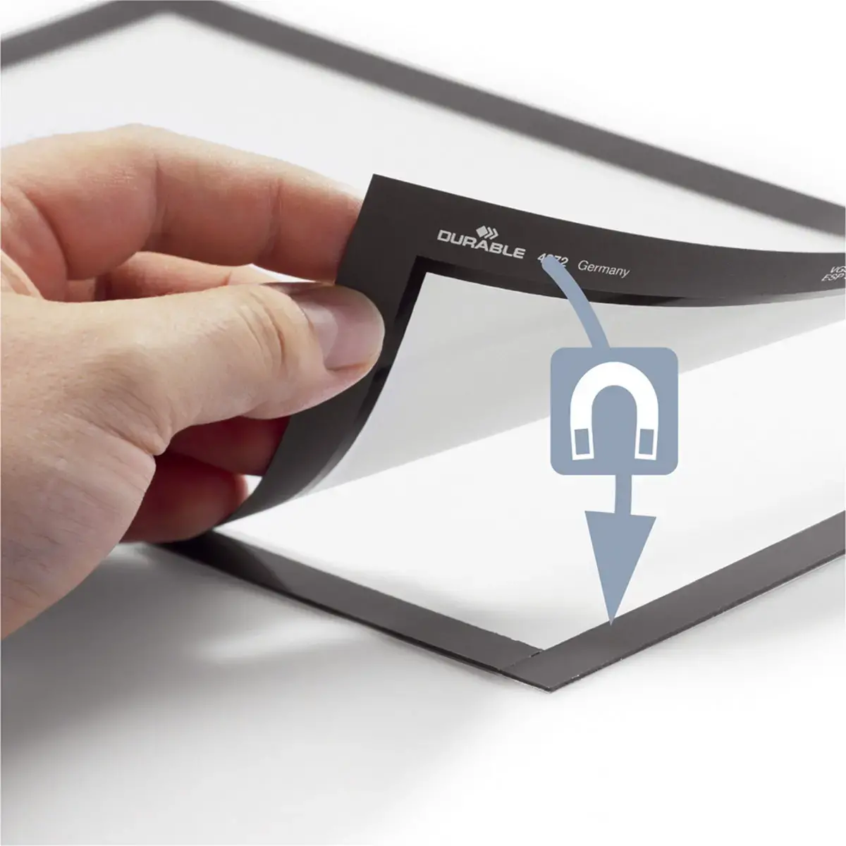 Magnetisch DURAFRAME A3 displayframe groen - Durable