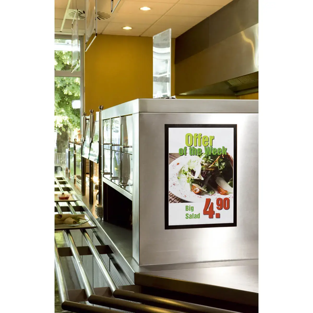 Magnetisch DURAFRAME A3 displayframe groen - Durable