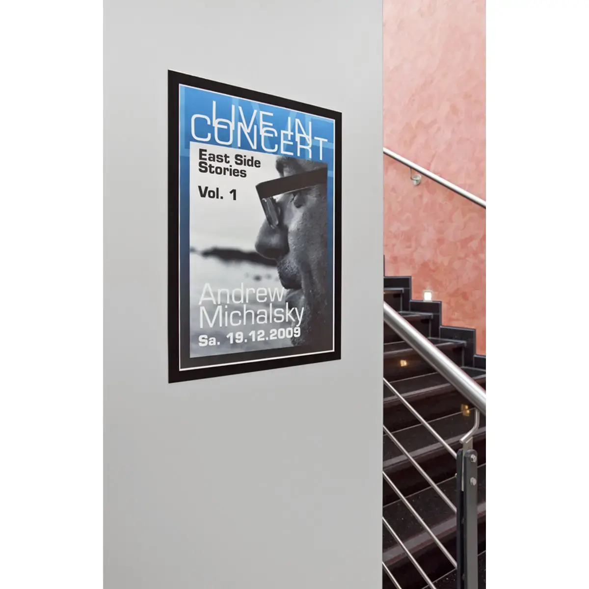 Magnetisch DURAFRAME A3 displayframe groen - Durable