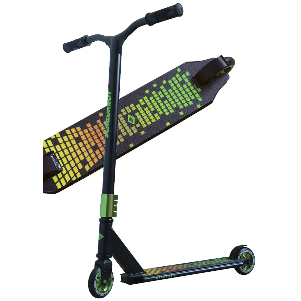 Stuntstep Kickless Piano - Schildkröt