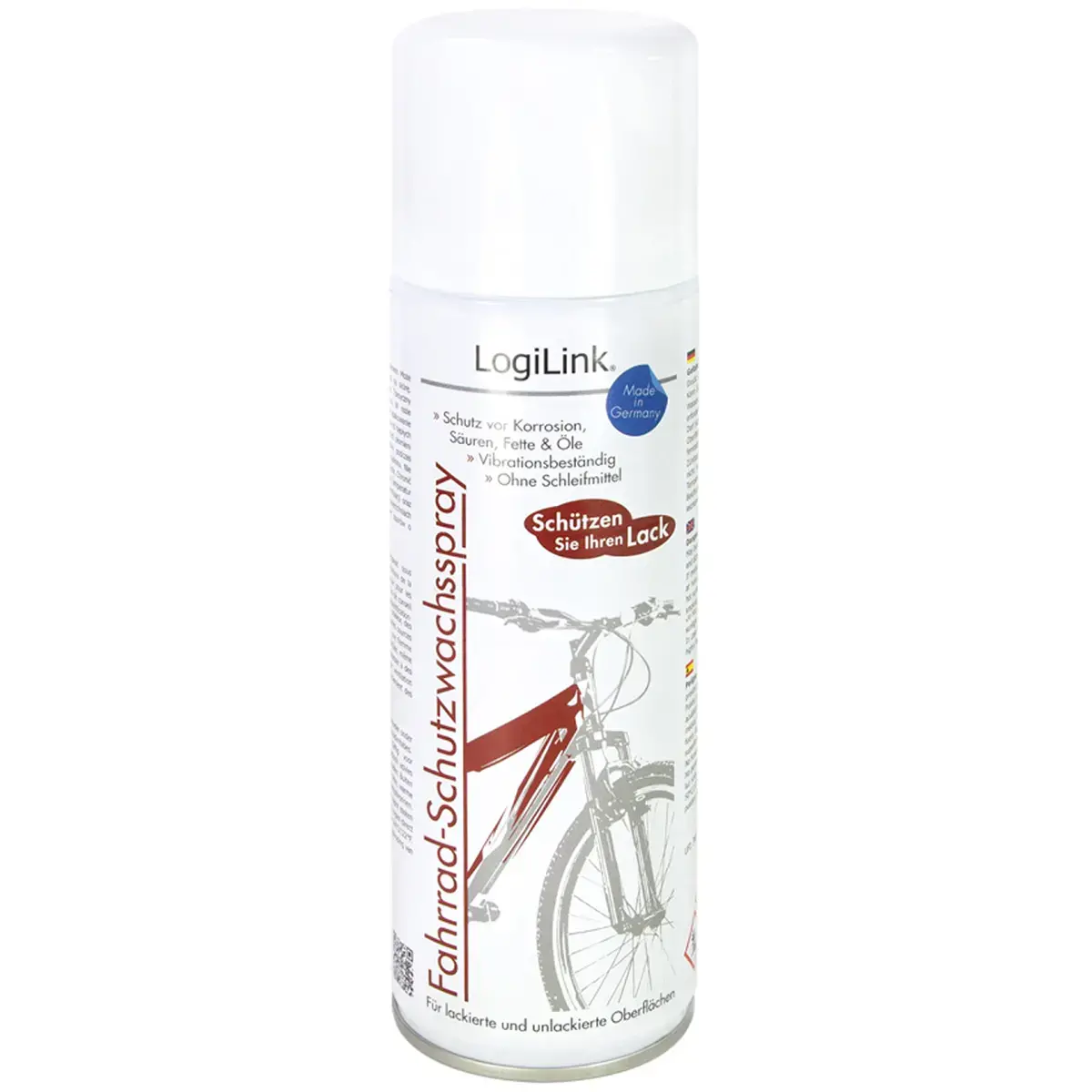 Beschermende was spray voor fietsen, 300 ml - Logilink
