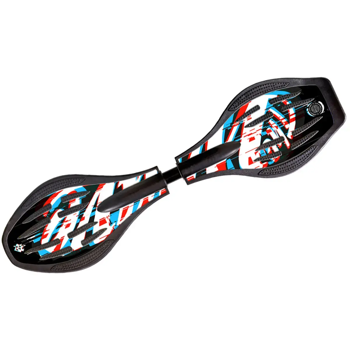 Waveboard Original Black Glitch surfplank - Streetsurfing