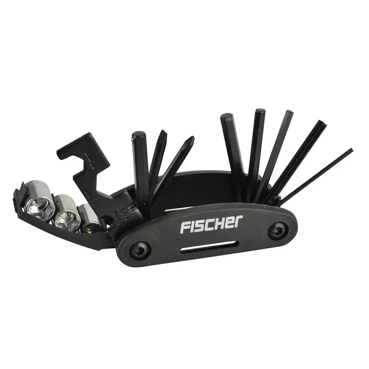 Multifunctionele fietsreparatieset, 14-delig - Fischer