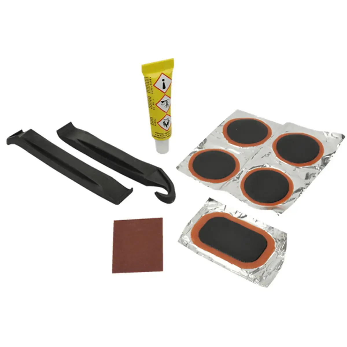 Set plakstrips voor fietsbinnenband, 9 stuks - Fischer