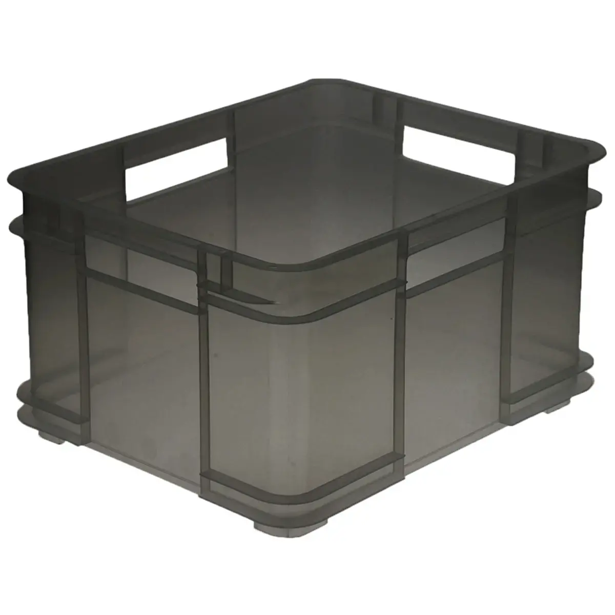 Opbergdoos Euro-Box XXL Bruno - 28 L - Grijs - Keeeper