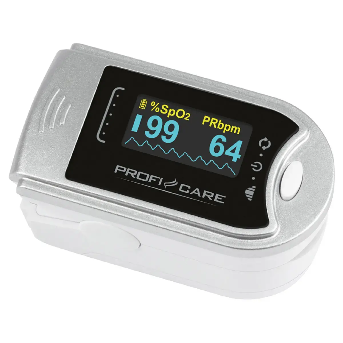 3-in-1 Polsoximeter PC-PO 3104, wit - Profi Care