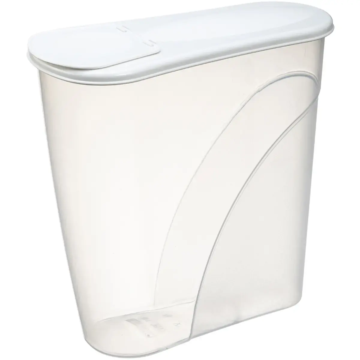 Graanbox Margerit, 2,6 liter, wit - Plast Team 