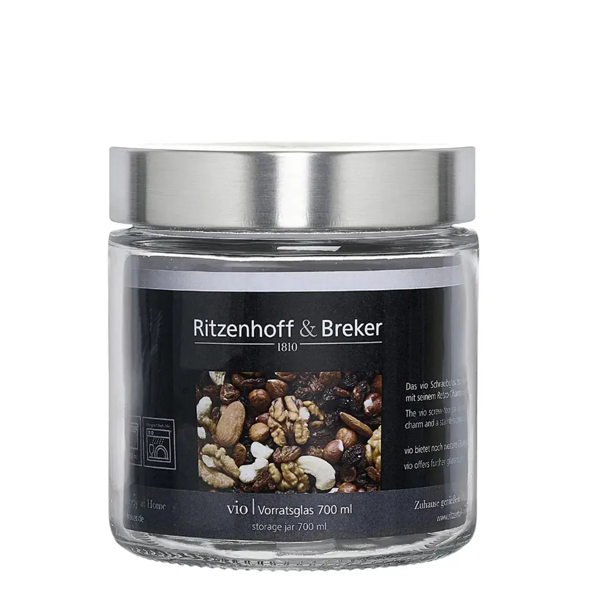 Bocal VIO, rond, 2,1 liter - Ritzenhoff & Breker