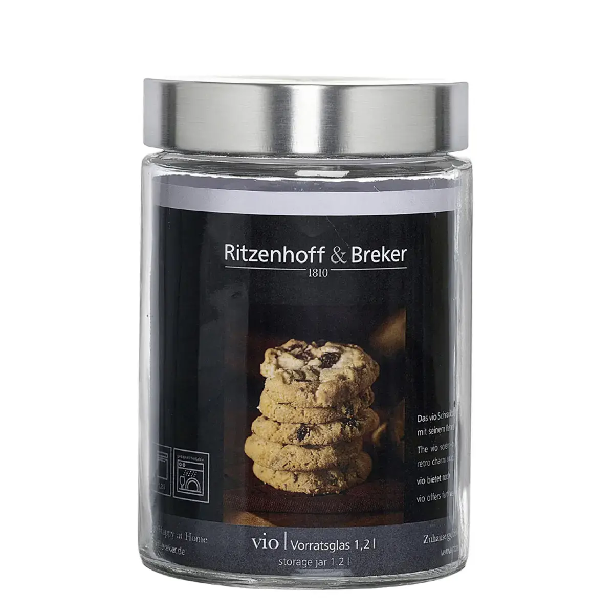Bocal VIO, rond, 2,1 liter - Ritzenhoff & Breker