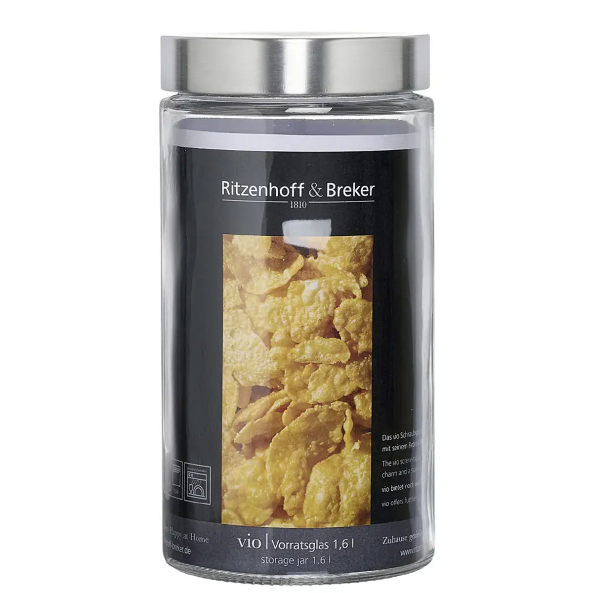 Bocal VIO, rond, 2,1 liter - Ritzenhoff & Breker