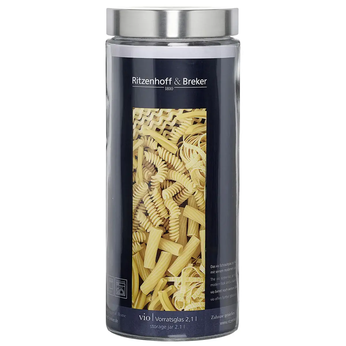 Bocal VIO, rond, 2,1 liter - Ritzenhoff & Breker