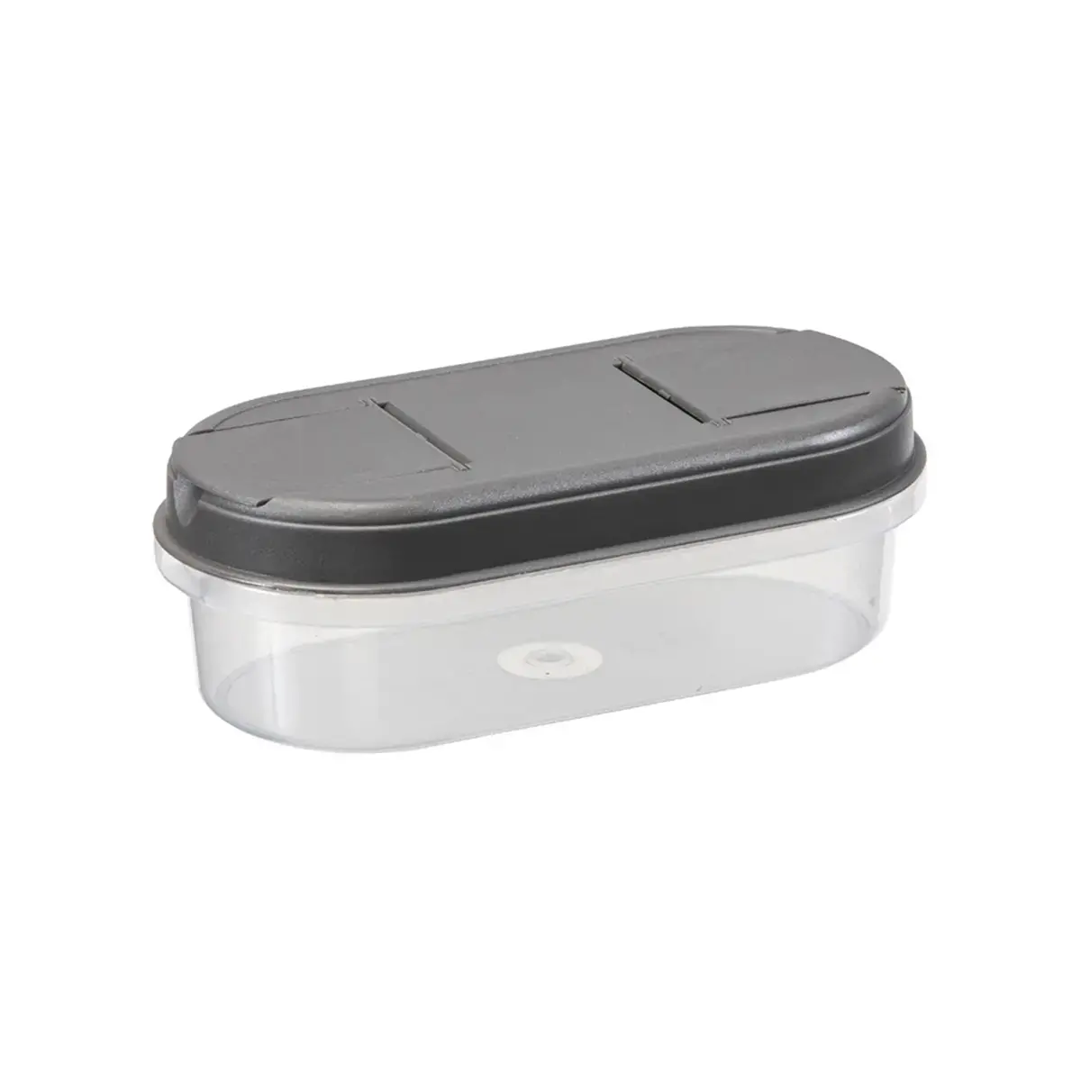 Bewaarbox Margerit, 1,2 liter, grijs - Plast Team